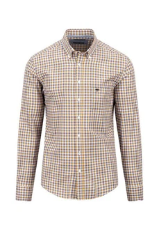 FYNCH-HATTON Langarmshirt Rot/Braun/Beige/Gelb
