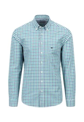 FYNCH-HATTON Langarmshirt Türkis/Grün/Blau/Hellblau