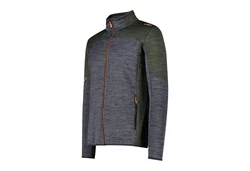 CMP Herren Fleecejacke MAN JACKET 34G1567 grau (34G1567)