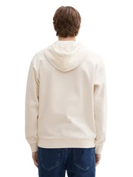 TOM TAILOR Langarmshirt Creme/Khaki/Beige/Grau
