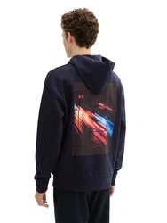 TOM TAILOR Langarmshirt Dunkelblau
