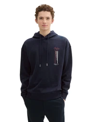 TOM TAILOR Langarmshirt Dunkelblau