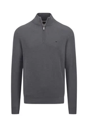 FYNCH-HATTON Strickpullover Troyer-Zip 