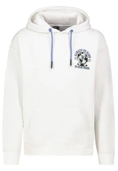 SUBLEVEL Hoodie Sweathoodie Creme/Blau/Weiß/Dunkelblau