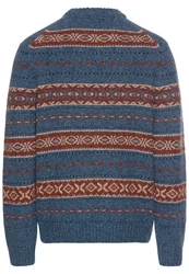 camel active Strickpullover Blau/Hellblau/Grau