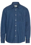 camel active Langarmhemd Longsleeve Shirt Dunkelblau/Blau/Hellblau