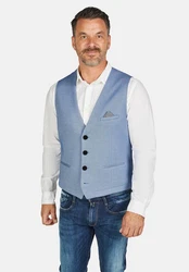Calamar Weste Blau/Grau/Hellblau