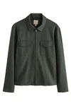 Next Hemdjacke aus Jersey Dunkelgrün/Khaki/Dunkelgrau/Grün