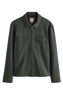 Next Hemdjacke aus Jersey Dunkelgrün/Khaki/Dunkelgrau/Grün Next Hemdjacke aus Jersey Dunkelgrün/Khaki/Dunkelgrau/Grün