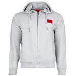 HUGO Sweatjacke Daple Hellgrau/Grau