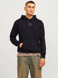 Jack & Jones Sweatshirt JJHakkai Schwarz/Dunkelblau