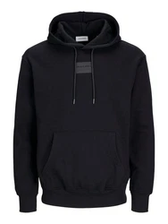 Jack & Jones Sweatshirt JJHakkai Schwarz/Dunkelblau