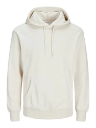 Jack & Jones Sweatshirt JJHakkai Khaki/Beige/Weiß/Creme/Grau