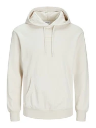 Jack & Jones Sweatshirt JJHakkai Khaki/Beige/Weiß/Creme/Grau