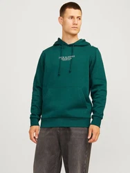 Jack & Jones Sweatshirt JPRBLUArchie Dunkelgrün/Grün/Türkis