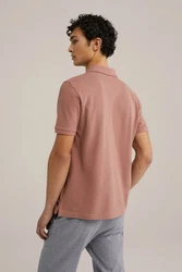 WE Fashion Poloshirt Rot/Lila/Dunkelrot/Rosa