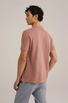 WE Fashion Poloshirt Rot/Lila/Dunkelrot/Rosa