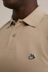 WE Fashion Poloshirt Khaki/Beige/Braun/Grau