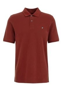 WE Fashion Poloshirt Dunkelrot/Rot/Orange/Braun/Bordeaux