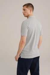 WE Fashion Poloshirt Braun/Beige/Grau/Khaki