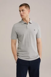 WE Fashion Poloshirt Braun/Beige/Grau/Khaki