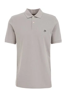 WE Fashion Poloshirt Braun/Beige/Grau/Khaki