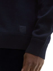 TOM TAILOR Strickpullover nachtblau