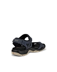 Ecco Offroad Herren Riemchensandale Trekkingsandale ombre/dunkelblau