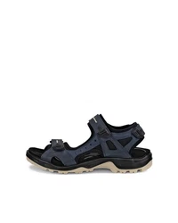 Ecco Offroad Herren Riemchensandale Trekkingsandale ombre/dunkelblau