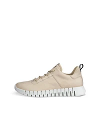 Ecco Mens Schnürschuh Beige/Khaki