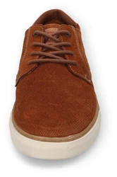 camel active Sneaker Schnürschuh Freizeitschuh Business Sneaker Braun/Orange/Rot