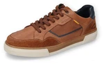 camel active Sneaker Retro Schnürschuh Halbschuh Braun/Orange/Beige