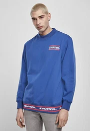 Rundhalspullover Herren Wording Mockneck (1-tlg)