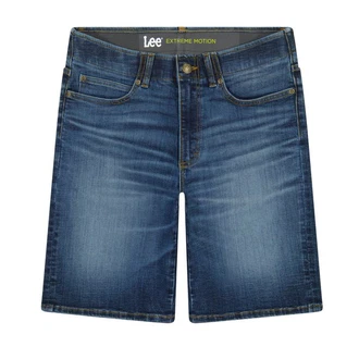 Lee Jeansshorts XM 5 POCKET Extreme Motion Denim Blau
