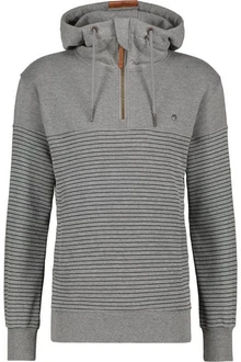 Alife & Kickin Kapuzensweatshirt HugoAK Z Grau/Hellgrau