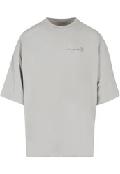 Merchcode T-Shirt Love Yourself Huge Tee Grau/Khaki/Hellgrau