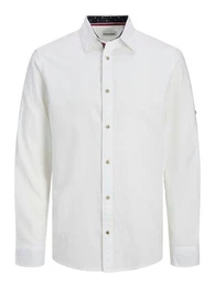 Langarmhemd JJPIERRE SLUB DETAIL SHIRT LS