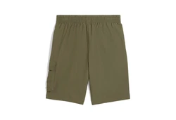 PUMA Shorts ESS NO. 1 LOGO WOVEN CARGO SHORTS Dunkelgrün/Khaki
