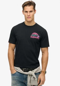 Superdry Rundhalsshirt CL GREAT OUTDOORS CHEST TEE
