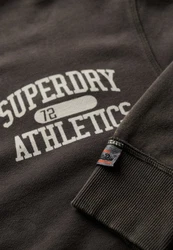 Superdry Sweatshirt Athletic ESS Crew Khaki/Dunkelgrün/Grau