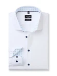 OLYMP Businesshemd No. Six 24/Seven super slim Weiß/Creme/Blau/Hellblau
