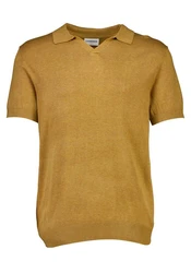 LINDBERGH Poloshirt Gelb/Braun/Beige