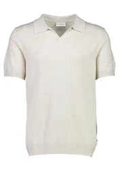 LINDBERGH Poloshirt Weiß/Khaki/Braun/Beige/Grau