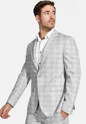 Jeff Oscar Blazer Sakko Grau