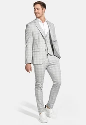 Jeff Oscar Blazer Sakko Grau