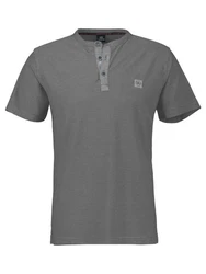 LERROS Poloshirt T-Shirt SERAFINO (2523910) Dunkelgrau/Grau/Hellgrau