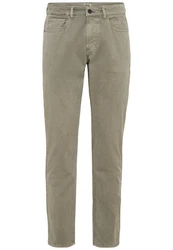 camel active 5-Pocket Hose Khaki/Dunkelgrün