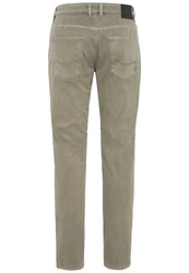 camel active 5-Pocket Hose Khaki/Dunkelgrün