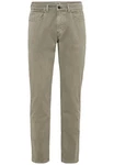 camel active 5-Pocket Hose Khaki/Dunkelgrün