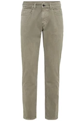 camel active 5-Pocket Hose Khaki/Dunkelgrün